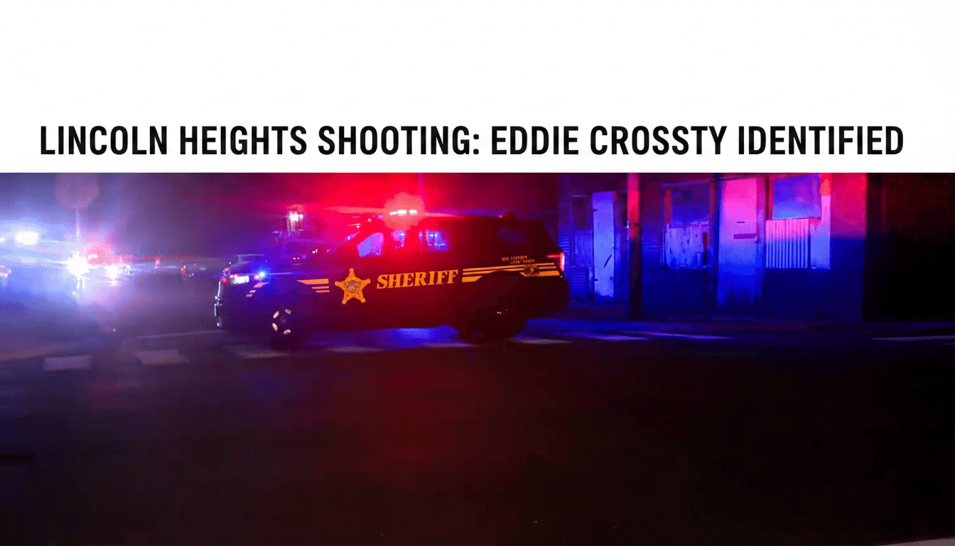 Lincoln Heights Shooting: Eddie Crossty Identified in Overnight Homicide