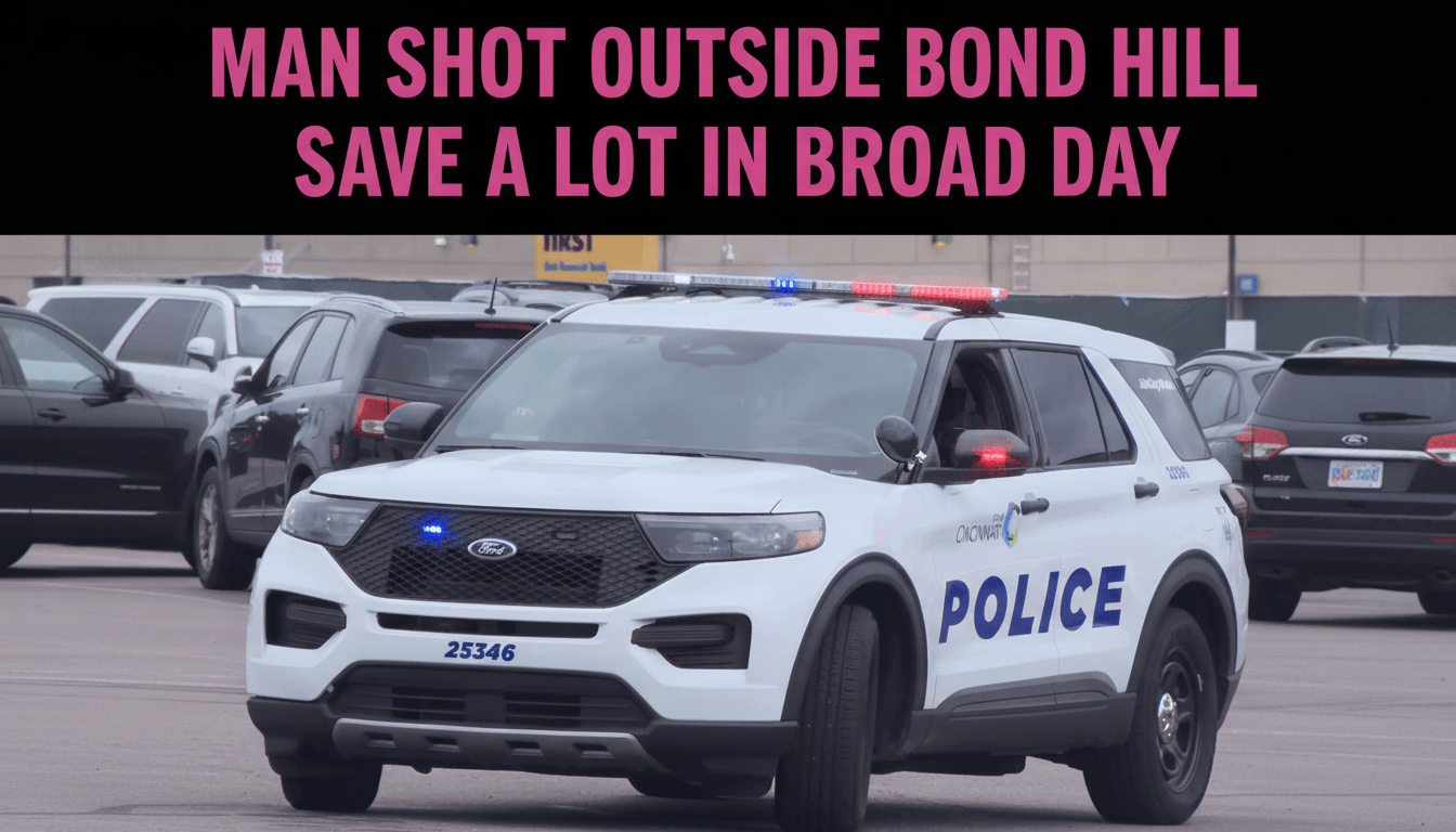 Man Shot Outside Bond Hill Save A Lot in Broad Daylight