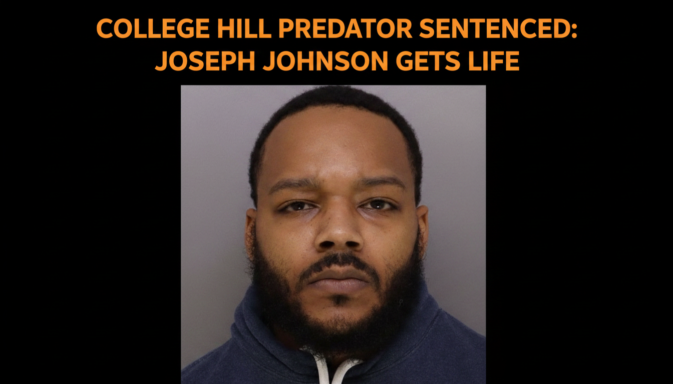 College Hill Predator Sentenced: Joseph Johnson Gets 13-16 Years for Molesting Girls