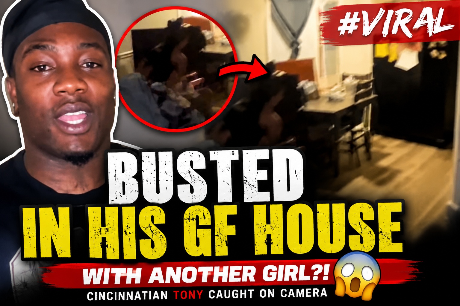 BUSTED: Cincinnatian Caught with Cheating in his GF apartment