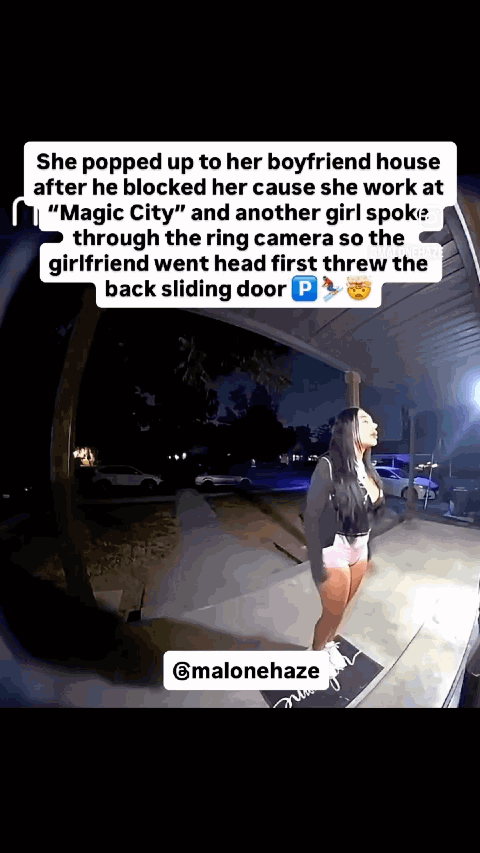 [Tuesday] No she didn’t just bust thru da back 🤣🤣