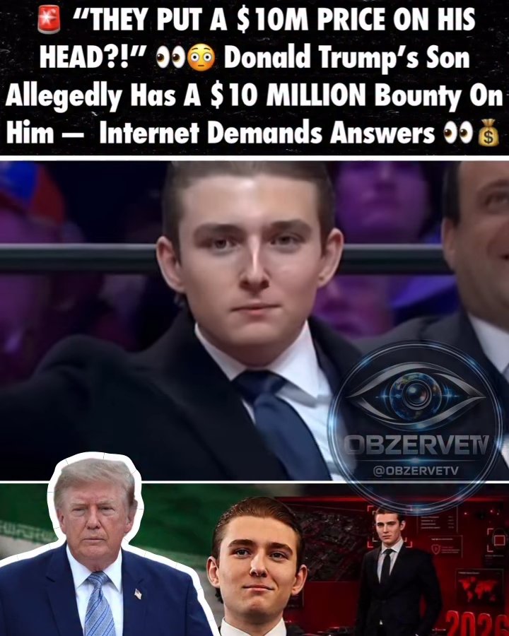 [Tuesday] A disturbing situation involving President Donald Trumps youngest son, Barron Trump, is sending shoc