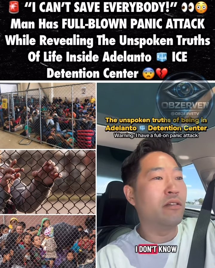 [Thursday] I CANT SAVE EVERYBODY! A man is going viral after becoming visibly overwhelmed and breaking down whi