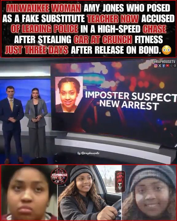 [Sunday] Amy Jones, 23, the Milwaukee woman accused of